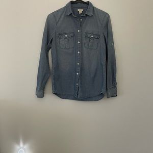 J Crewn Women cotton Shirt Size X small